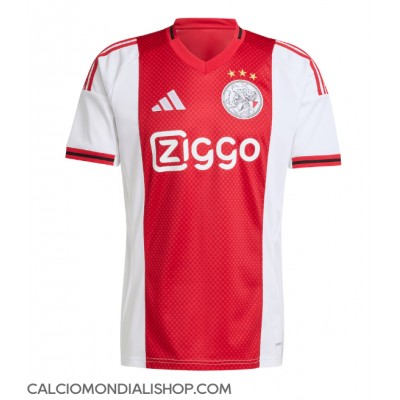 Maglie da calcio Ajax Steven Berghuis #23 Prima Maglia 2025-26 Manica Corta Maglie da calcio Ajax Steven Berghuis #23 Prima Maglia 2025-26 Manica Corta